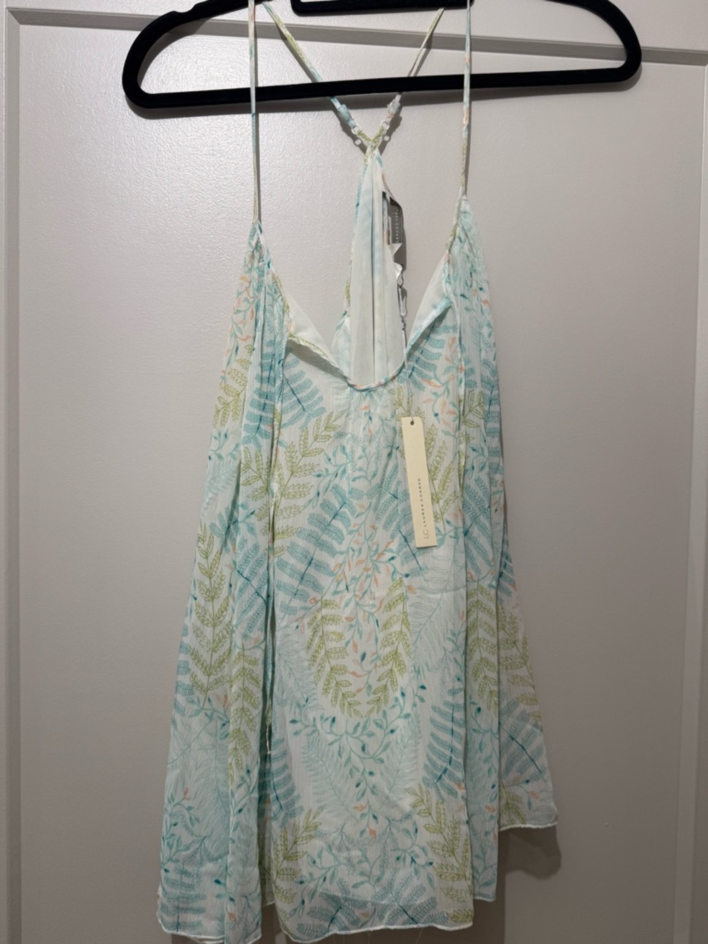 Lauren Conrad Lightweight Floral Print Strappy Tank